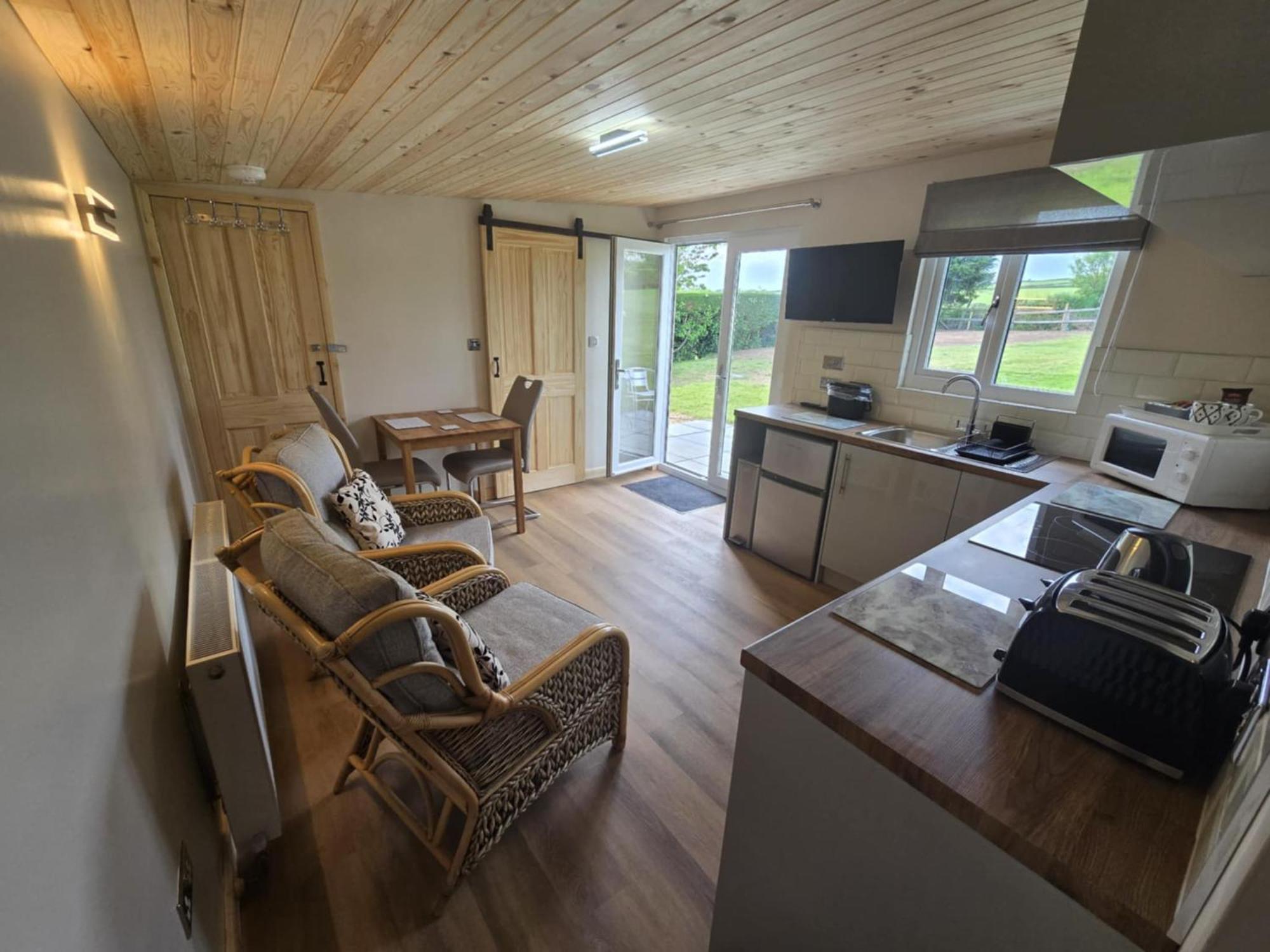 Dunroaming Cabin Pendine Bagian luar foto